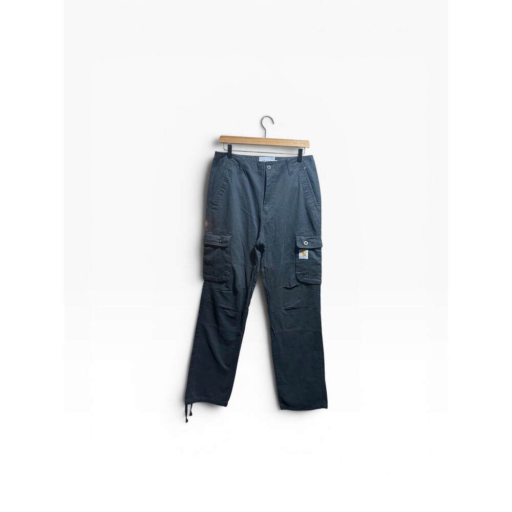Carhartt Cargo Pants Mens XL Black Streetwear Workwear Utility Trousers